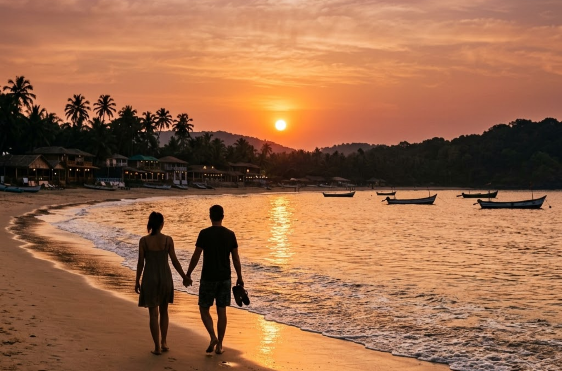Classic Goa Honeymoon Tour with Coastal Experiences