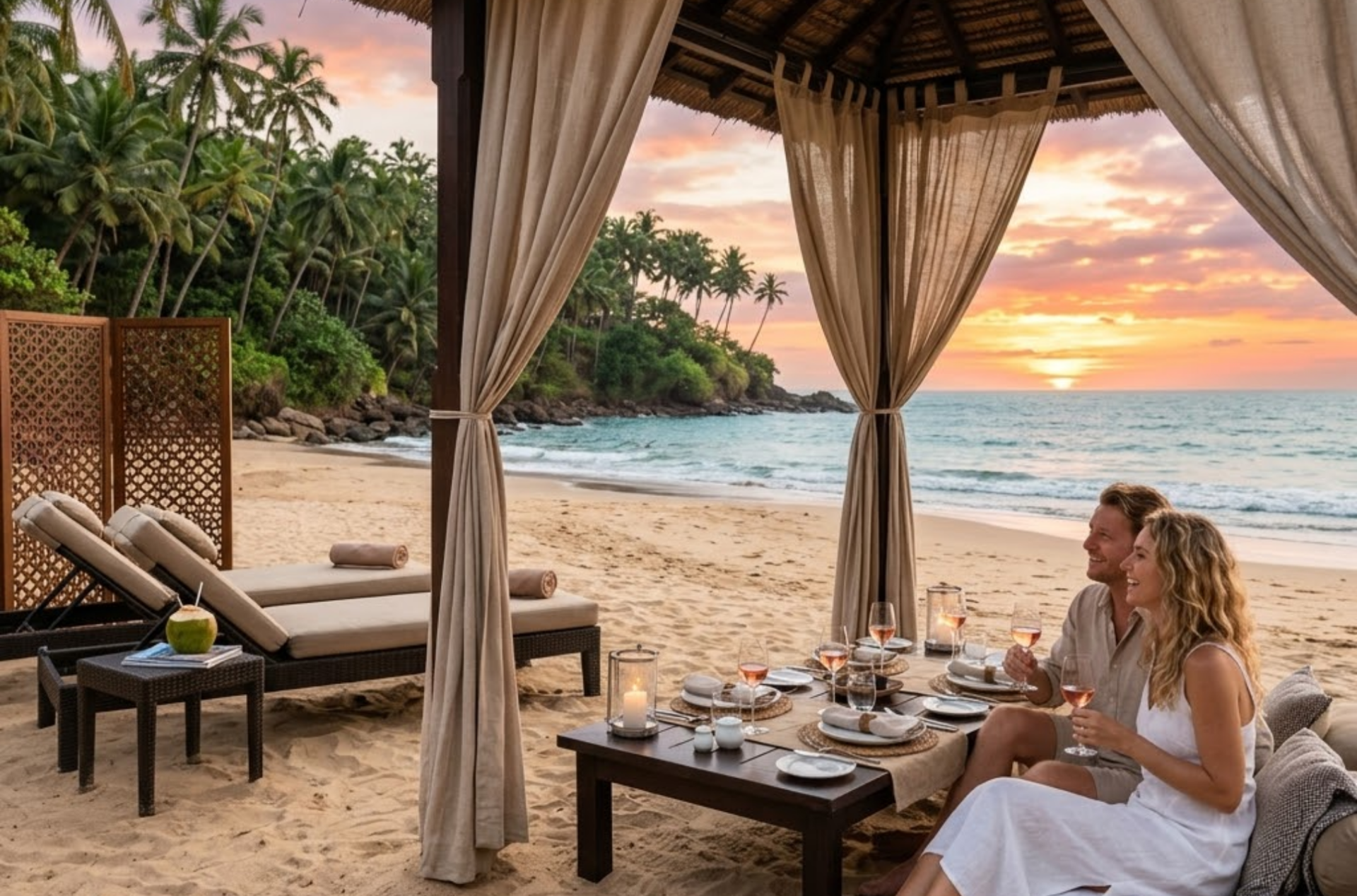 Scenic Goa Couple Tour with Beachside Stay