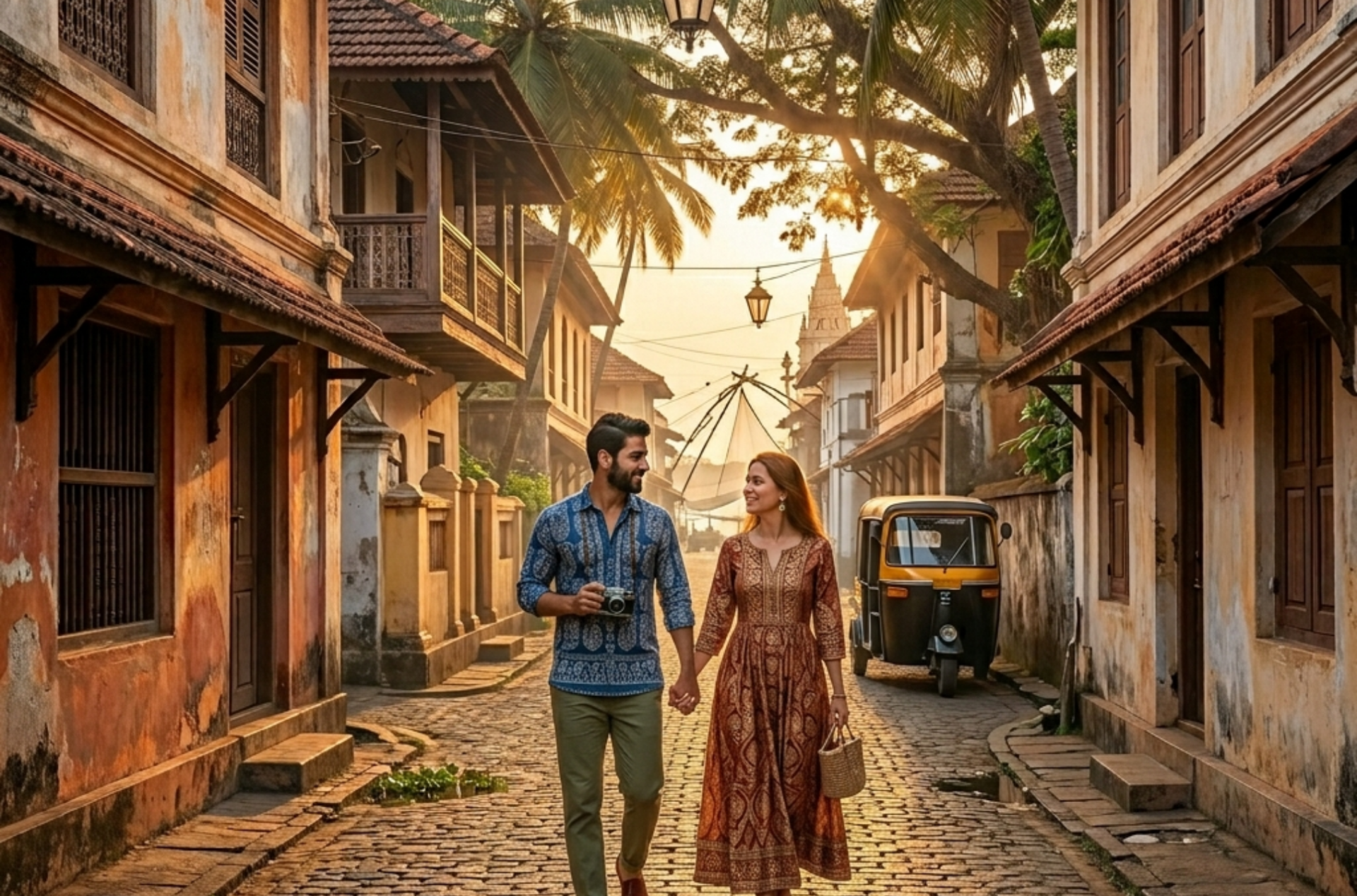 Complete Kerala Couple Vacation with Munnar & Alleppey