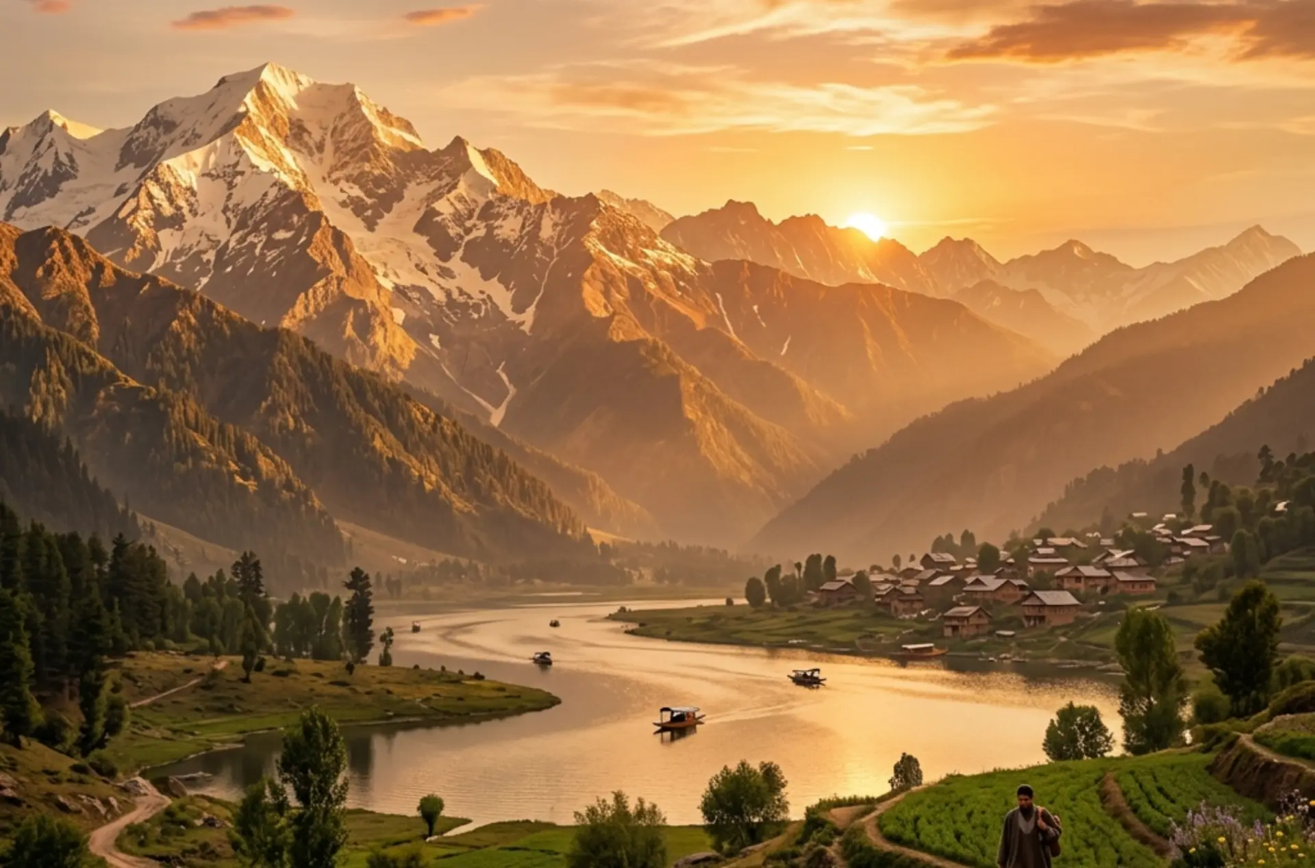 Premium Kashmir Honeymoon Package from Chennai