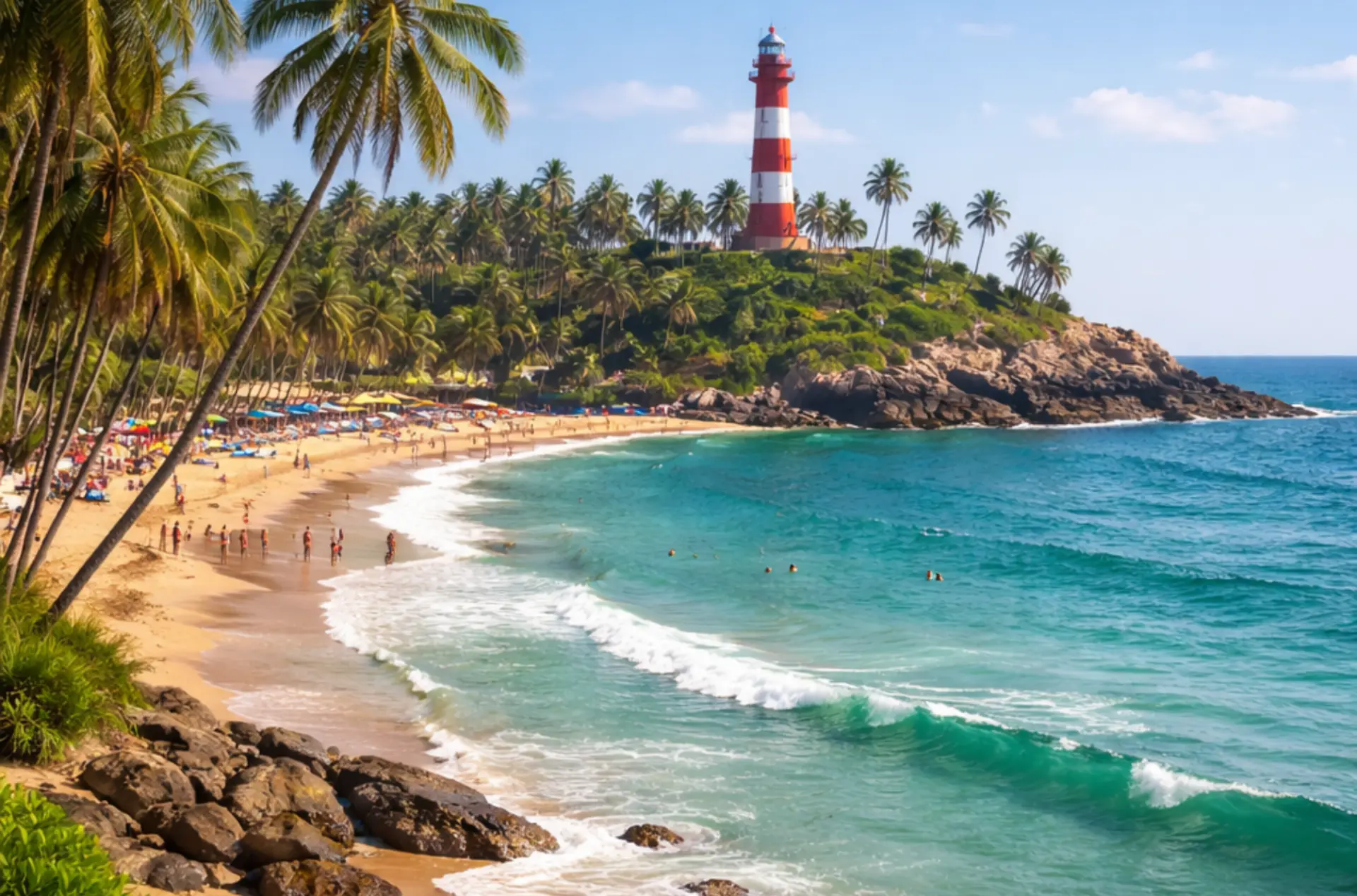 Luxury Kerala Honeymoon Escape with Kovalam Beaches