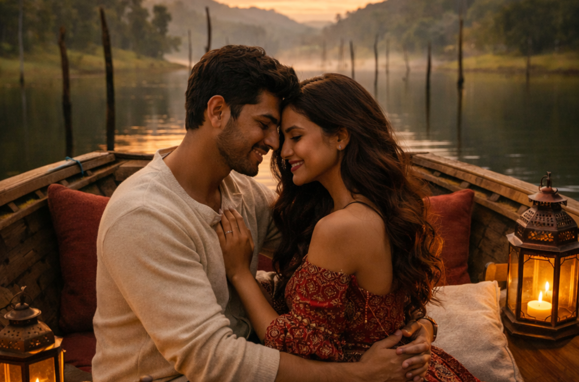 Premium Kerala Romantic Tour with Houseboat Stay