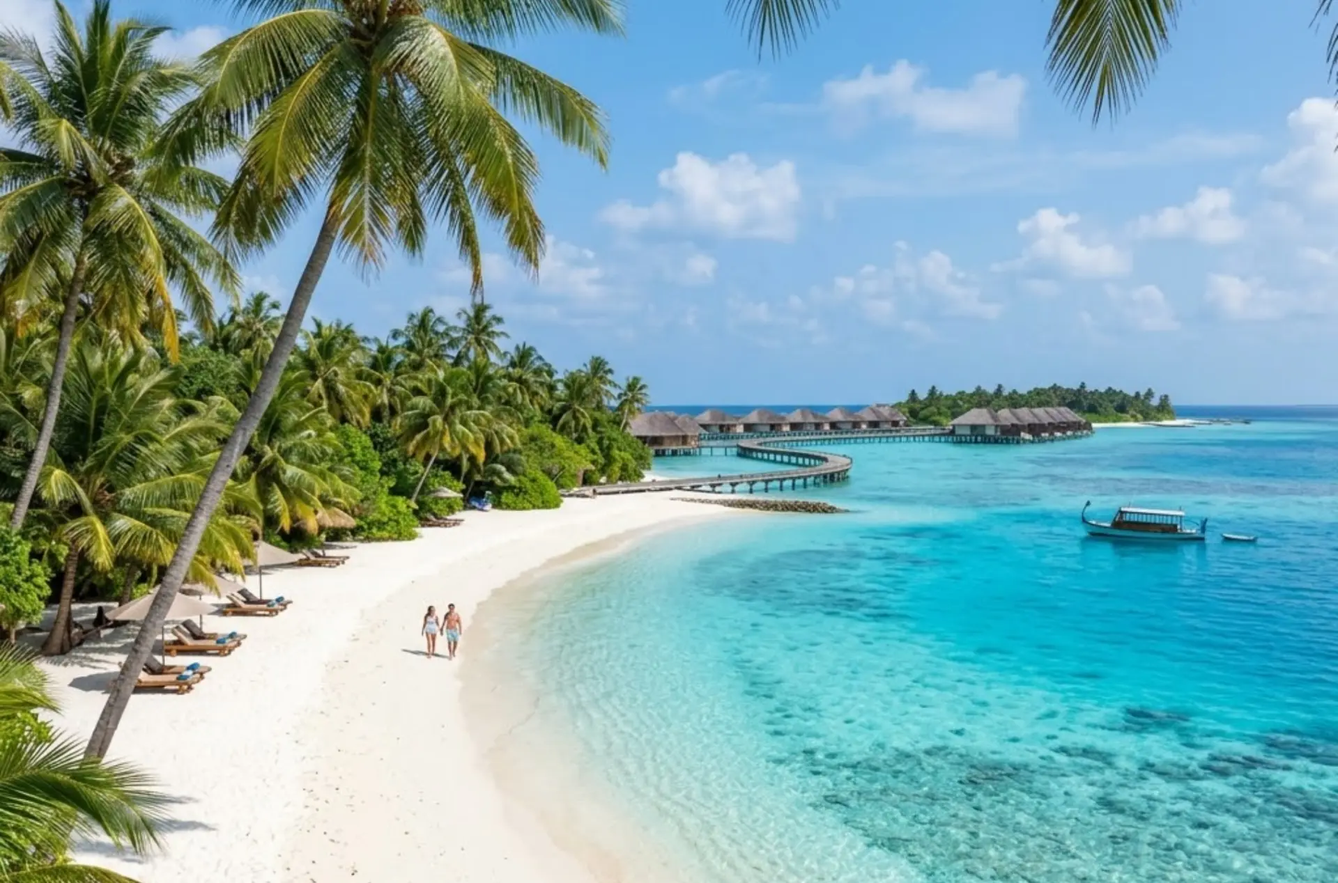 Maldives Island Escape Honeymoon Package with Beachside Luxury