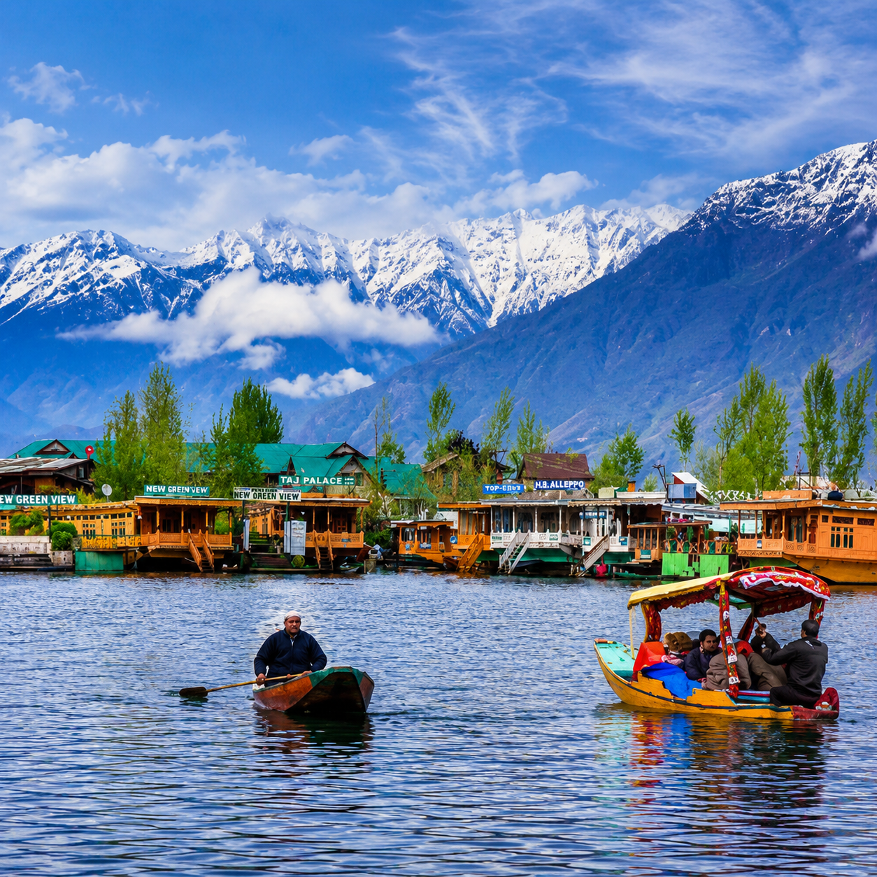 Royal Houseboat & Paradise Kashmir Valley Tour