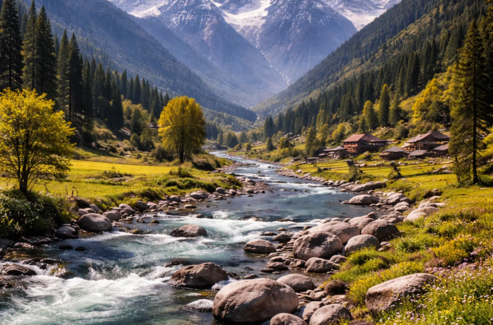 Kashmir Valley Bliss – Srinagar Gulmarg Pahalgam Escape