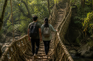 Complete Meghalaya Explorer – Shillong Cherrapunji Dawki Mawlynnong & Root Bridges