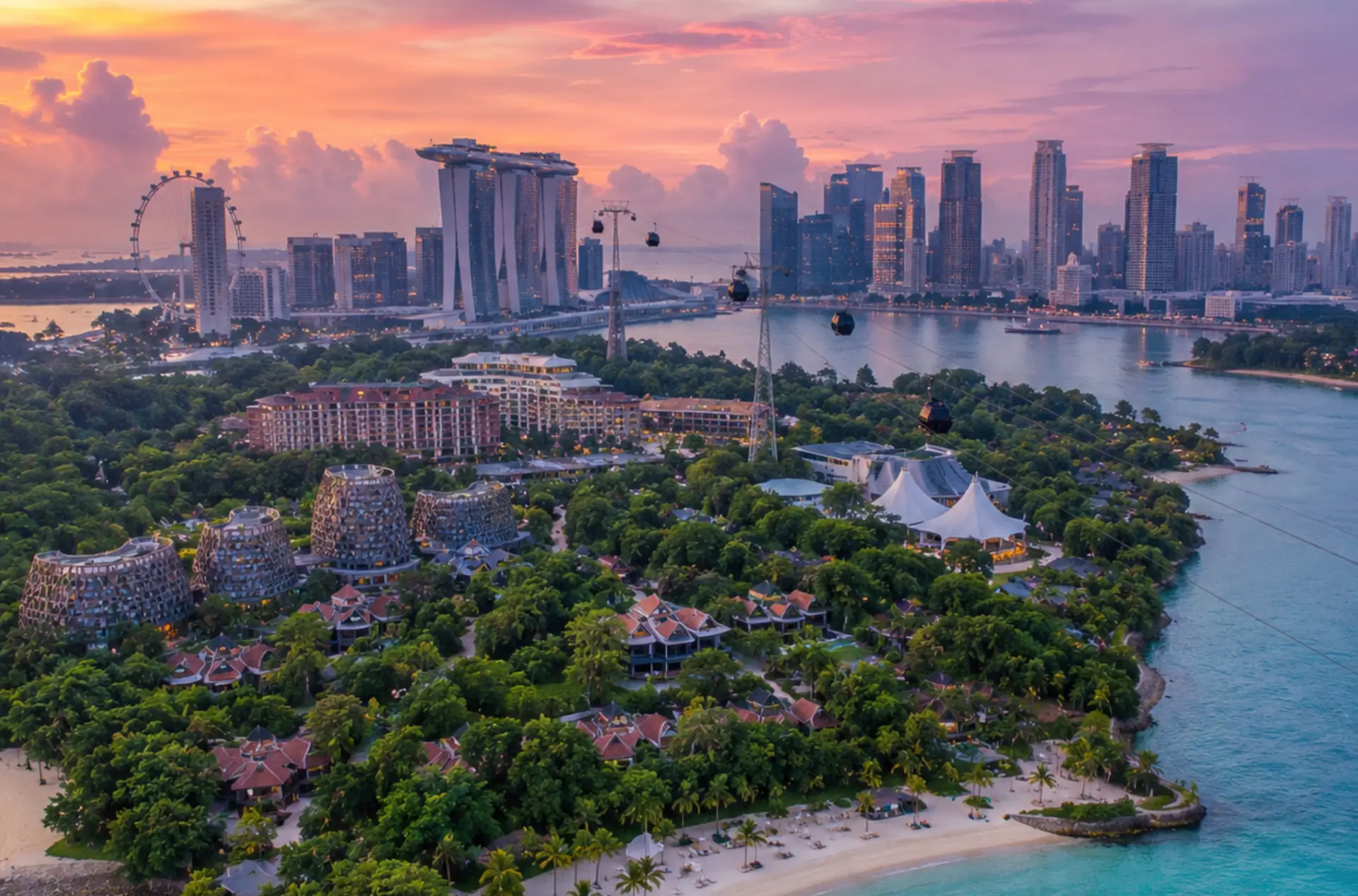Singapore Premium Romantic Getaway with Sentosa Island & Universal Studios