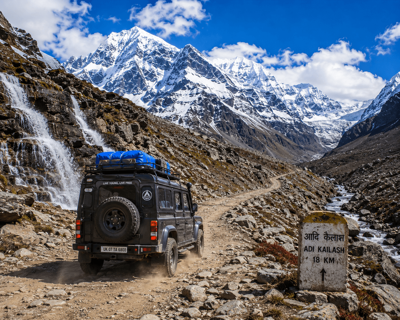 Off-Road Adventure During Adi Kailash Yatra: A Thrilling Himalayan Journey
