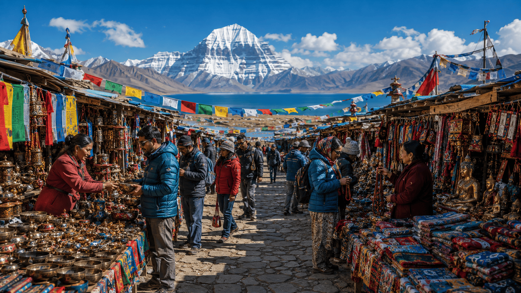 Best Tibetan Markets Near Kailash Mansarovar: Where to Shop During Your Yatra