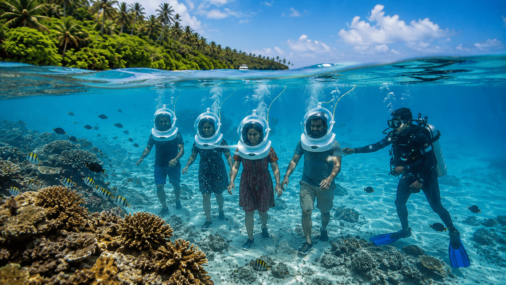 Sea Walking in Andaman: Best Places, Cost, Experience and Complete Guide